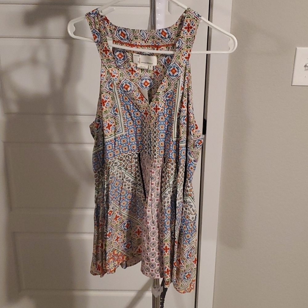 Anthropologie NWT tank top M